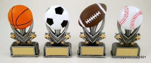 Baseball Sport Star Resin Trophy - Schoppy's Since 1921