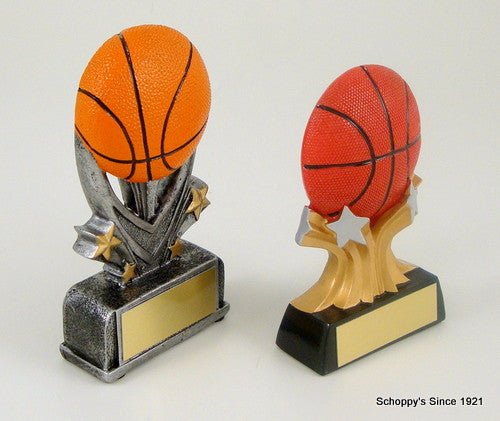 Basketball Sport Star Resin Trophy - Schoppy's Since 1921