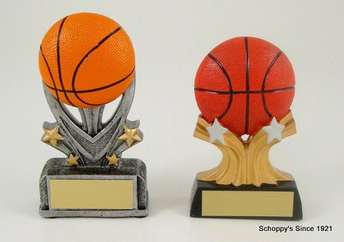 Basketball Sport Star Resin Trophy - Schoppy's Since 1921