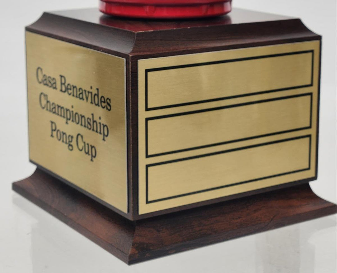 Beer Pong Trophy - Large - Schoppy's Since 1921
