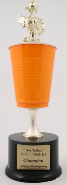 Beer Pong Trophy - Thanksgiving Edition - Schoppy's Since 1921