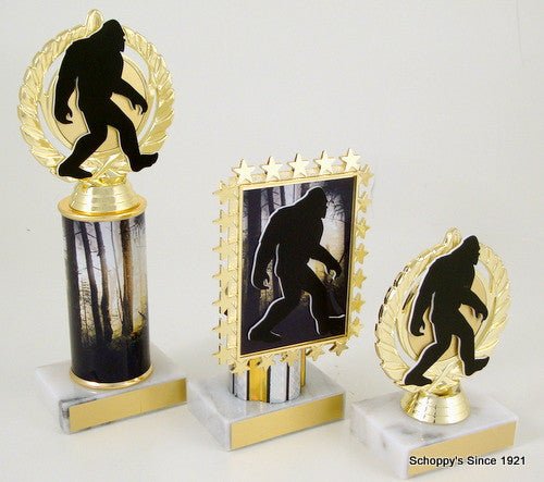 Bigfoot Custom Column Trophy - Schoppy's Since 1921