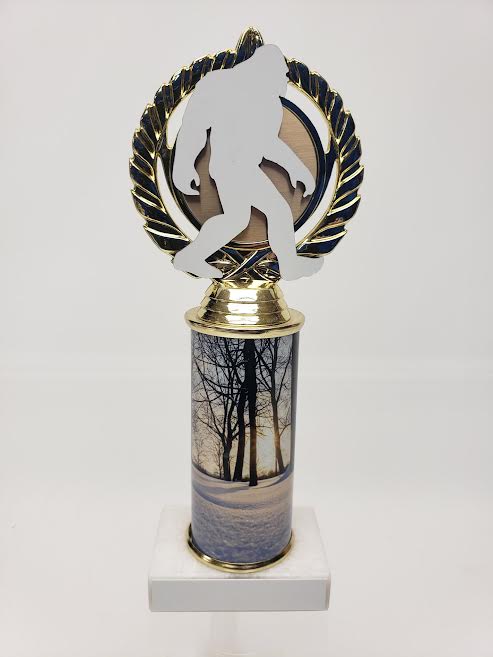 Bigfoot Custom Column Trophy - Schoppy's Since 1921