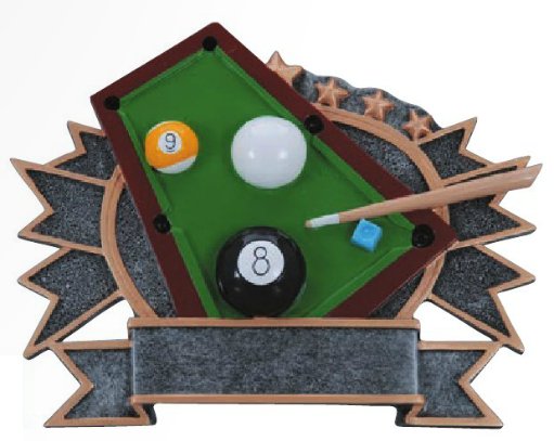 Billiards Resin Trophy - Schoppy's Since 1921
