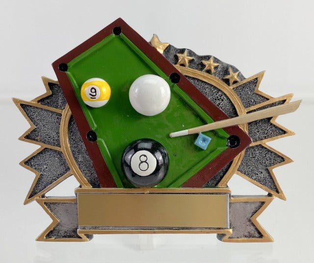 Billiards Resin Trophy - Schoppy's Since 1921