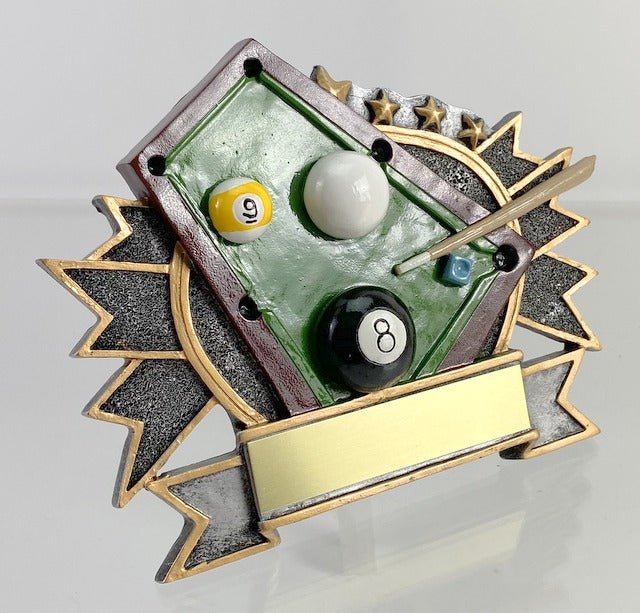 Billiards Resin Trophy - Schoppy's Since 1921