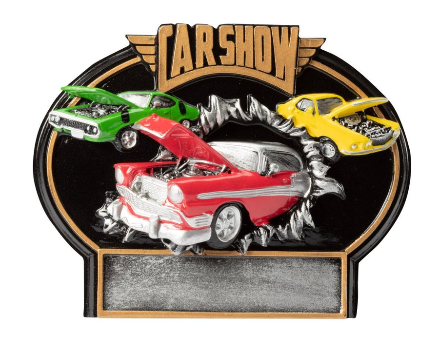 Car Show Full Color Resin Award - Schoppy's Since 1921