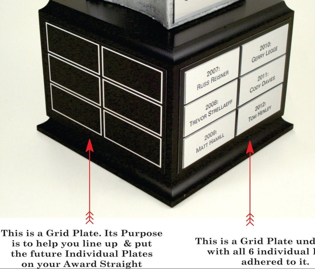 Cast Iron Pan Diamond Riser Perpetual Logo Trophy - Schoppy's Since 1921