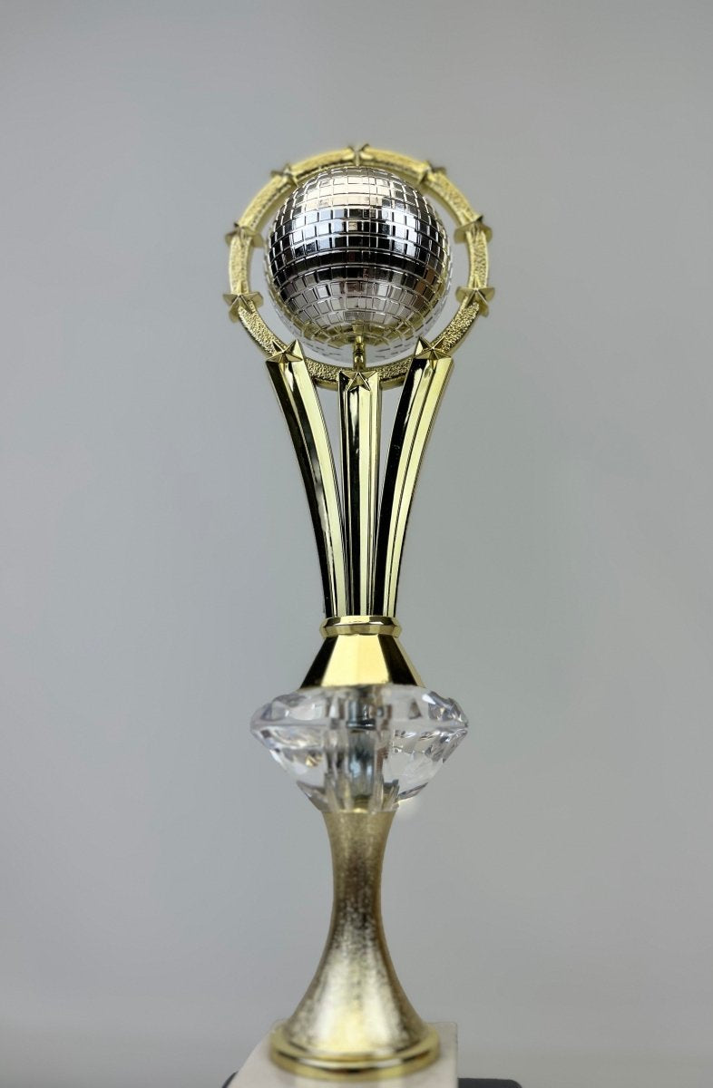 Disco Ball Spinning Diamond Riser Trophy - Schoppy's Since 1921