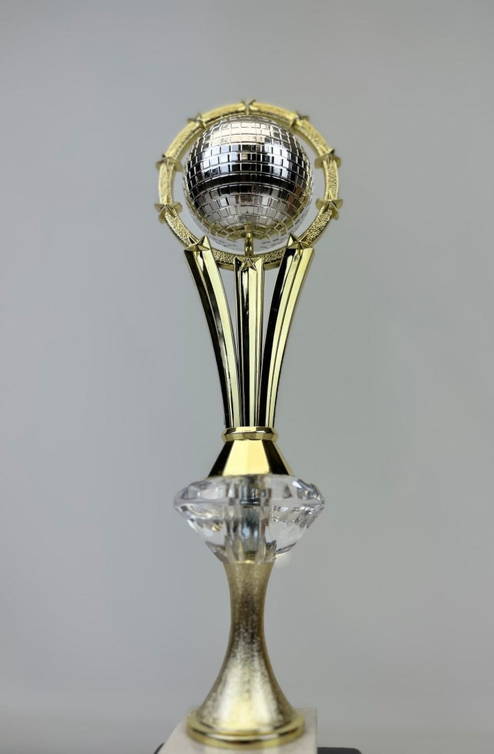Disco Ball Spinning Diamond Riser Trophy - Schoppy's Since 1921