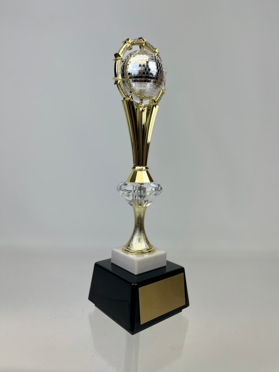 Disco Ball Spinning Diamond Riser Trophy - Schoppy's Since 1921