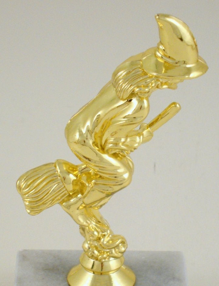 Halloween Figure Trophy on Black Round Base with Diamond Riser - Schoppy's Since 1921