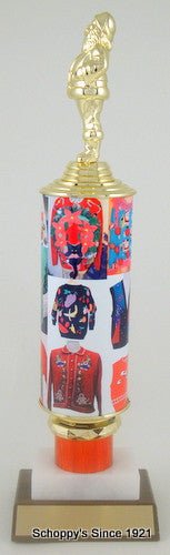 Holiday Ugly Sweater Spinner Trophy - Schoppy's Since 1921