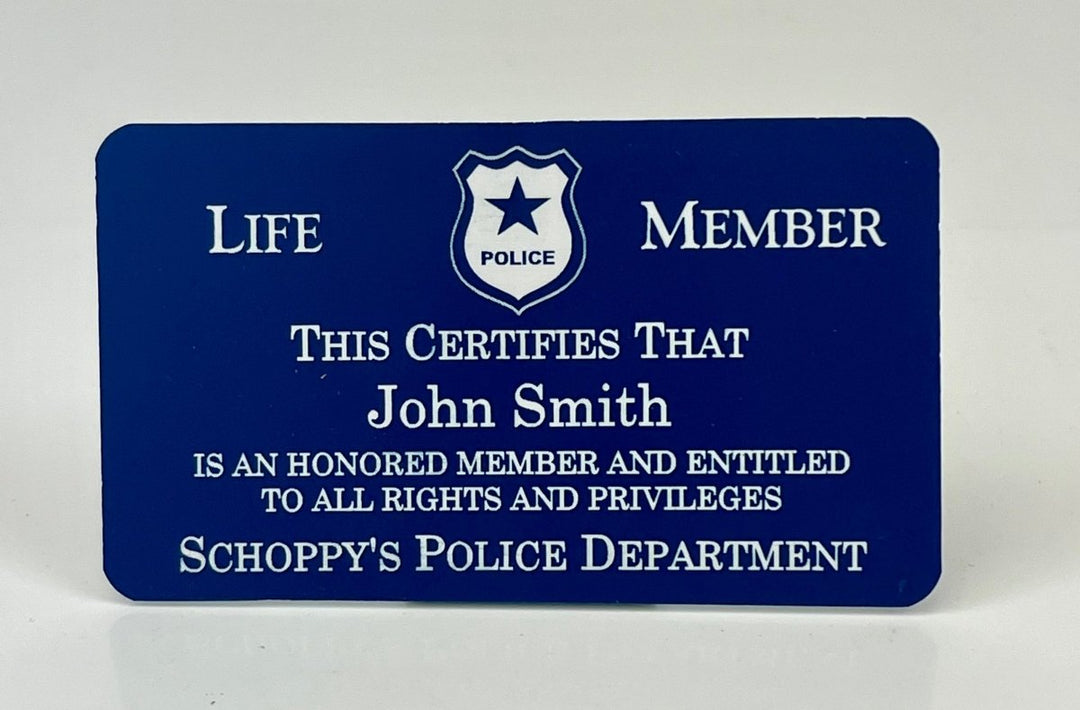 Life Member Wallet Card - Schoppy's Since 1921