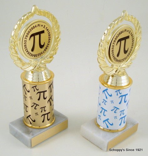 Pi Custom Column Trophy - Schoppy's Since 1921