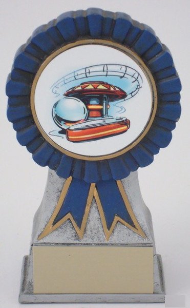 Pinball Logo on Ribbon Resin - Schoppy's Since 1921