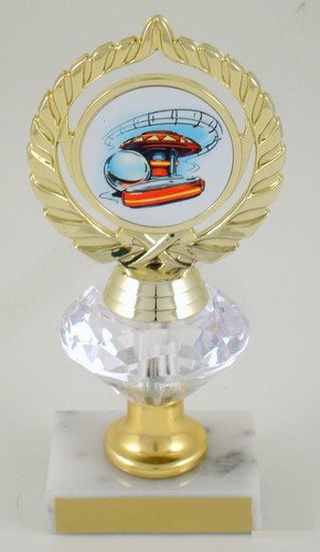 Pinball Logo Trophy - Schoppy's Since 1921