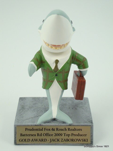 Sales Shark - Bobblehead Resin Trophy - Schoppy's Since 1921