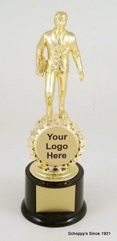 Salesperson Logo Trophy - Schoppy's Since 1921
