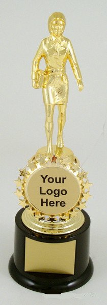 Salesperson Logo Trophy - Schoppy's Since 1921