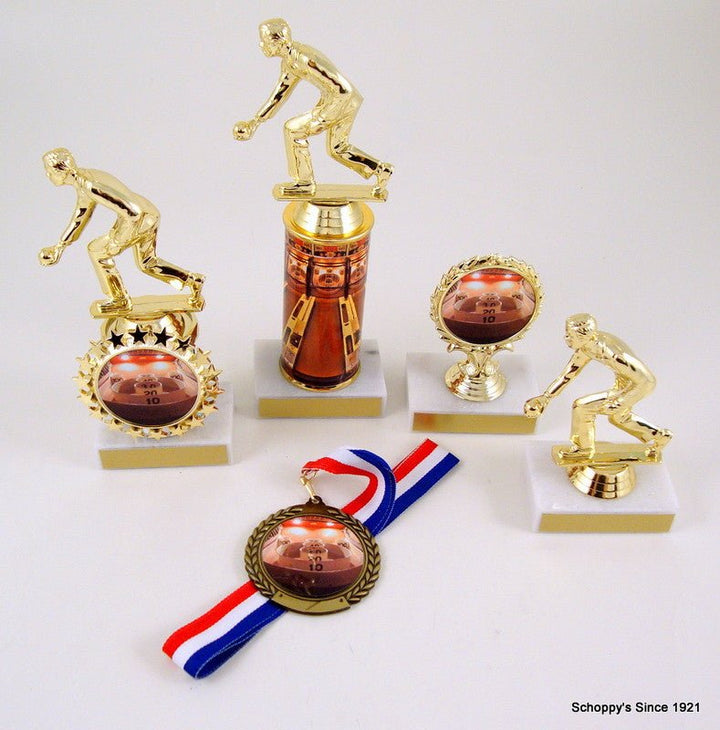 Skee Ball Original Metal Roll Column Trophy - Schoppy's Since 1921