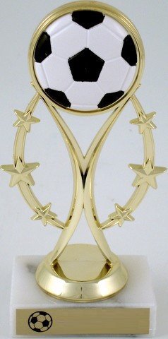 Soccer Trophy on Six - Star Riser - Schoppy's Since 1921