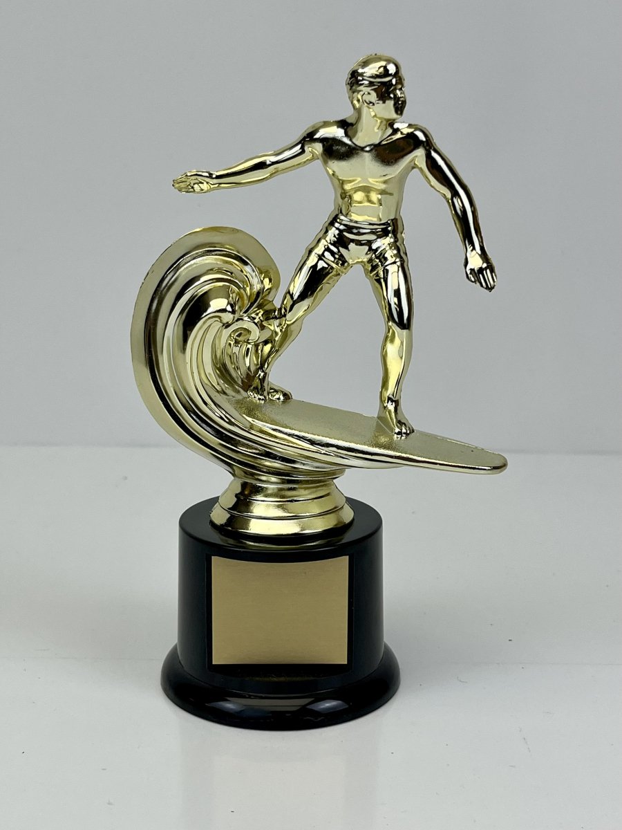 Surfer Economy Trophy on Round Base - Schoppy's Since 1921