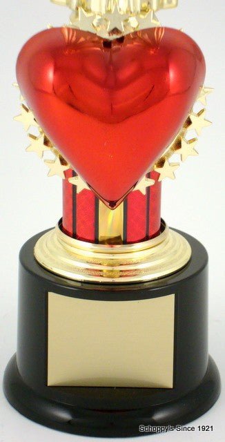 Sweetheart Trophy on Black Round Base - Schoppy's Since 1921