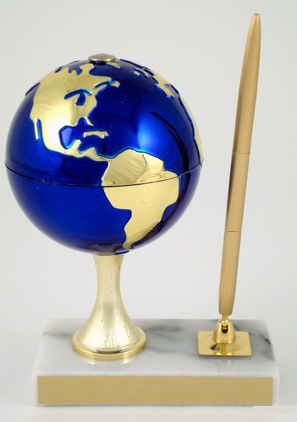 Earth Day Globe Stem Pen Set-Pen-Schoppy&