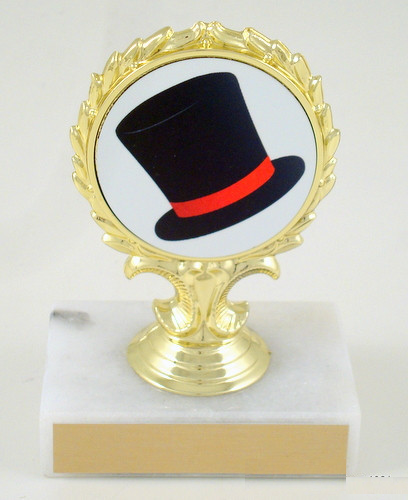 Top Hat Logo Trophy-Trophies-Schoppy&