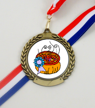 Chili Cooking Contest Logo Medal-Medals-Schoppy's Since 1921