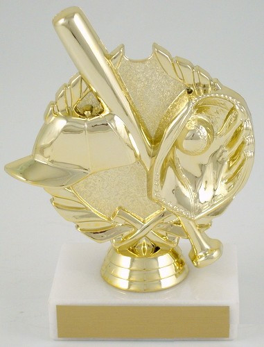 Baseball Wreath Trophy-Trophies-Schoppy's Since 1921