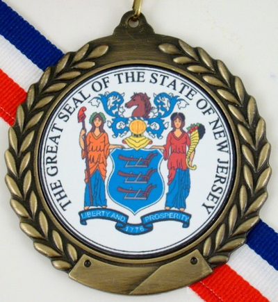 The Great Seal of New Jersey Medal-Medals-Schoppy's Since 1921