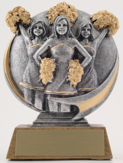 Motion Extreme Trophy - Female Cheerleaders-Trophies-Schoppy's Since 1921