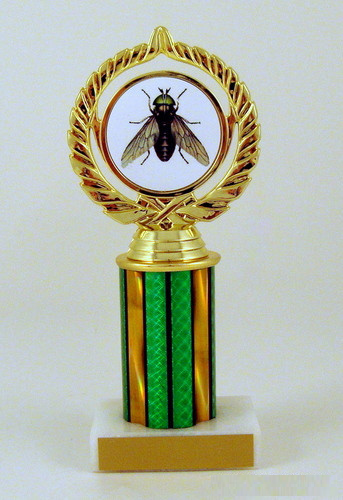 Greenhead Logo Trophy on Column-Trophies-Schoppy&