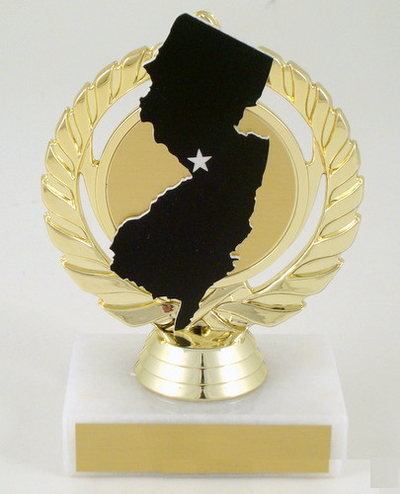 New Jersey State Cutout Trophy-Trophies-Schoppy's Since 1921