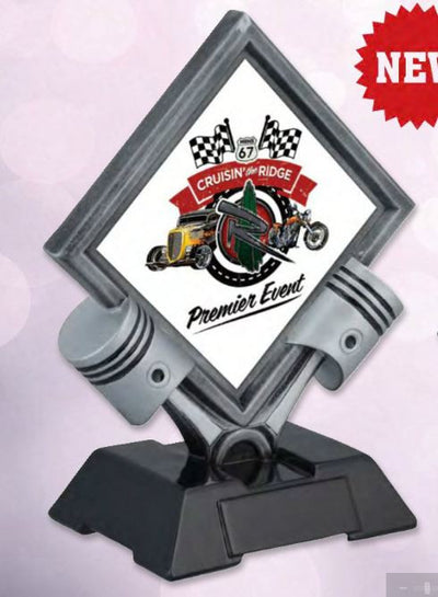 Motor Diamond Resin Trophy-Trophy-Schoppy's Since 1921