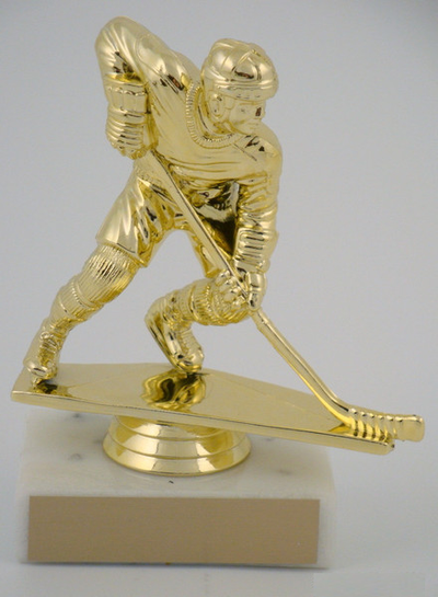 Ice Hockey Figure on Marble Base-Trophies-Schoppy's Since 1921