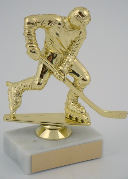 Inline Hockey Figure on Marble Base-Trophies-Schoppy&