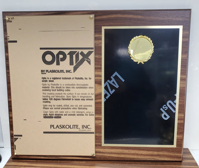 Legal Size Plexi Certificate Plaque with Your Seal or Logo, City, County or State Seal-Plaque-Schoppy's Since 1921