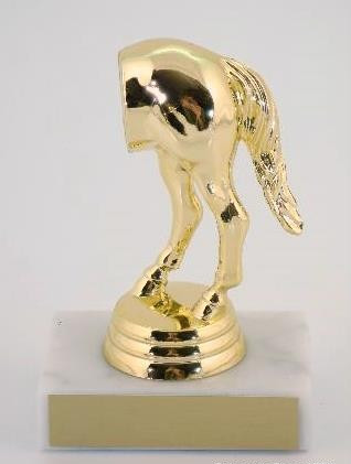 Horse's Rear Trophy on Marble Base-Trophies-Schoppy's Since 1921