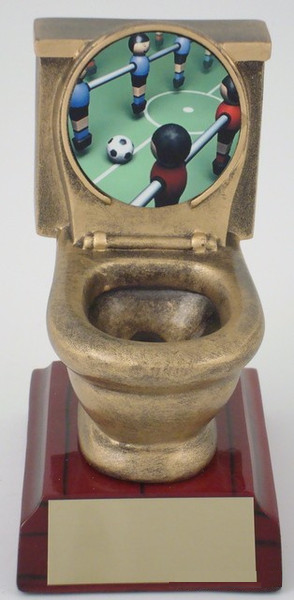 Foosball Toilet Resin-Trophies-Schoppy's Since 1921