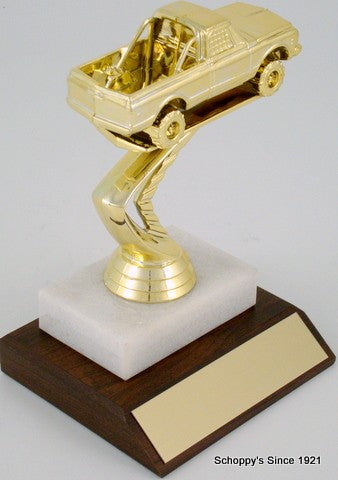4x4 Pick-Up Trophy on Marble Base-Trophy-Schoppy's Since 1921