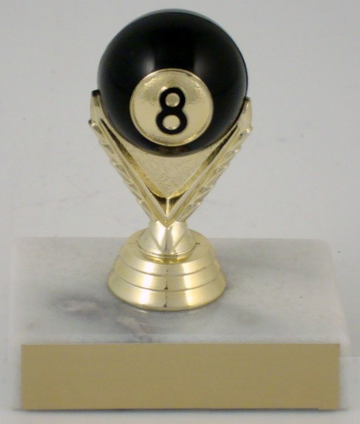 Billiards Trophy - 8 Ball-Trophies-Schoppy&
