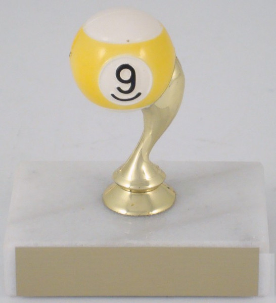 Billiards Trophy - 9 Ball-Trophies-Schoppy&