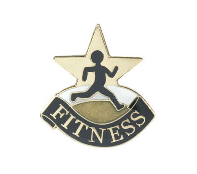 Fitness Achievement Lapel Pins-Pin-Schoppy's Since 1921