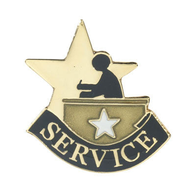 Service Achievement Lapel Pins-Pin-Schoppy&