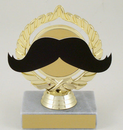 Mustache Trophy - Small-Trophies-Schoppy's Since 1921