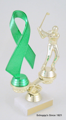 Awareness Ribbon Event Trophy - Golf-Trophies-Schoppy&