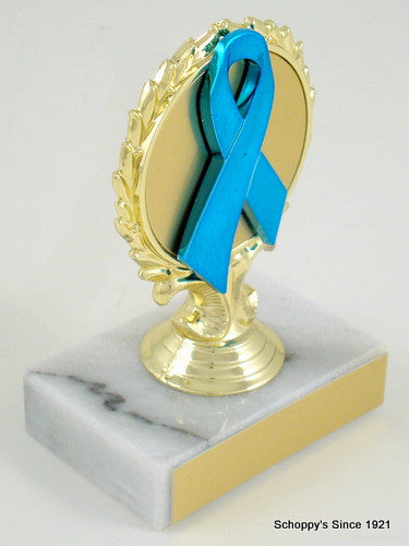 Awareness Ribbon Wreath Topper Trophy-Trophies-Schoppy&